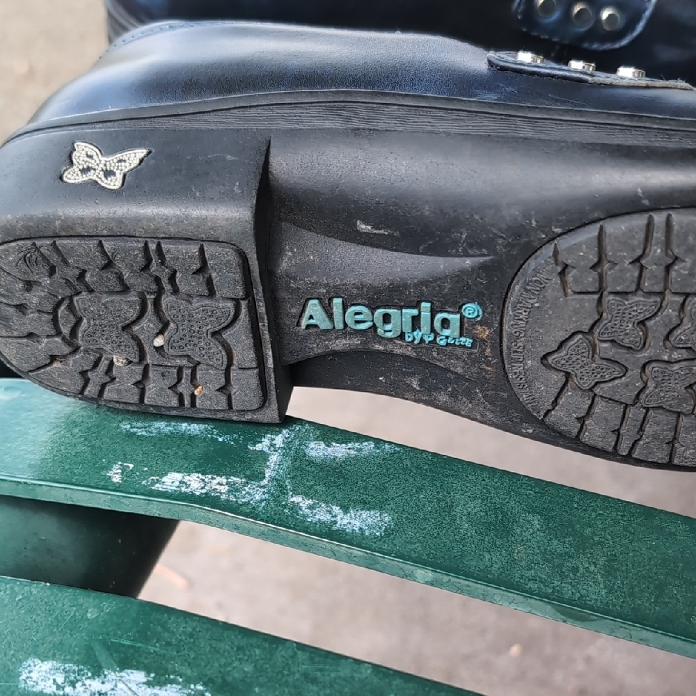 Penny Loafers!! Alegria Women's Rare Blue - Picture 5 of 7